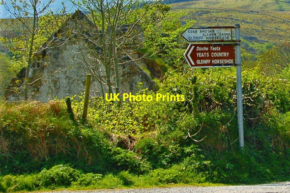 Photo 6"x4" Gleniff Horseshoe Drive entrance Ballaghnatrillick c2008
