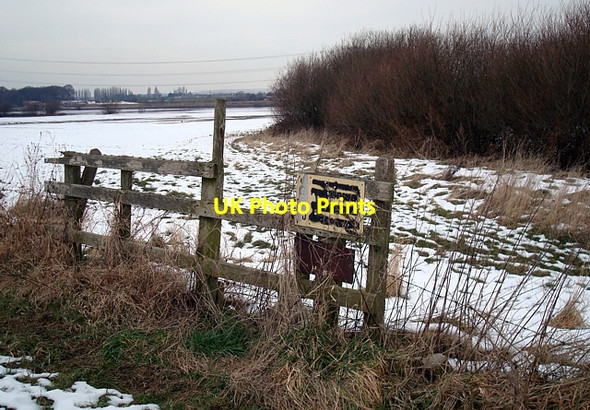 Photo 6"x4" Old River Calder Castleford c2009
