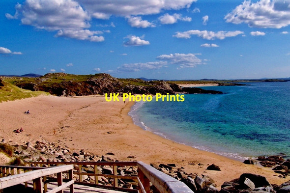 Photo 6"x4" Beach west of  R257 near Glashagh Carrick\/B8128 c2008