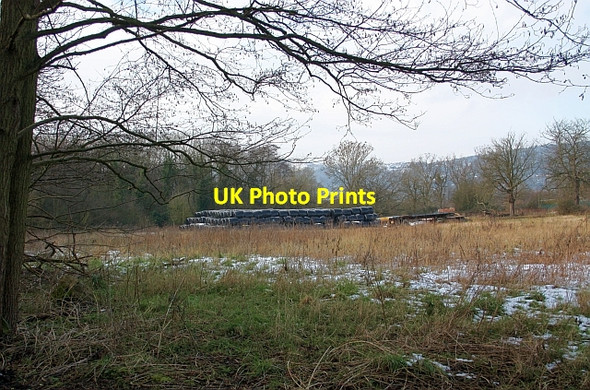 Photo 6"x4" Bales near Lower Arles Wood Blackmore End\/SO8144 c2009