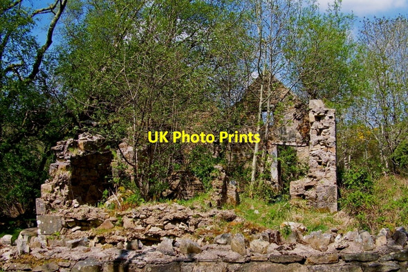 Photo 6"x4" Gleniff Horseshoe Drive - Derelict Building Ballaghnatrillick c2008