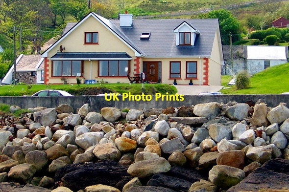 Photo 6"x4" Aranmore Island - House near Leabgarrow Harbour Leabgarrow c2008