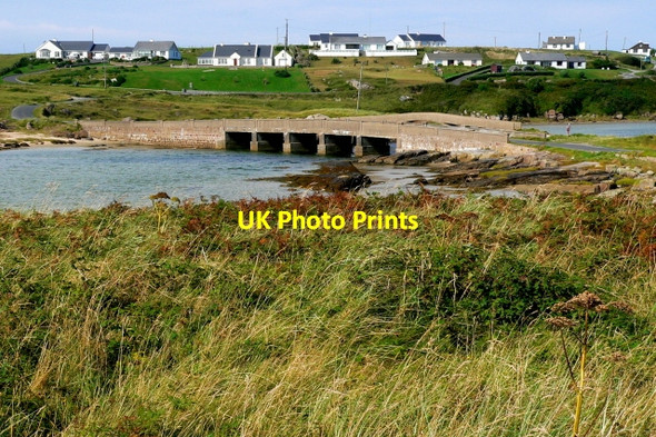 Photo 6"x4" Cruit (Critch) Island bridge Kincaslough c2005