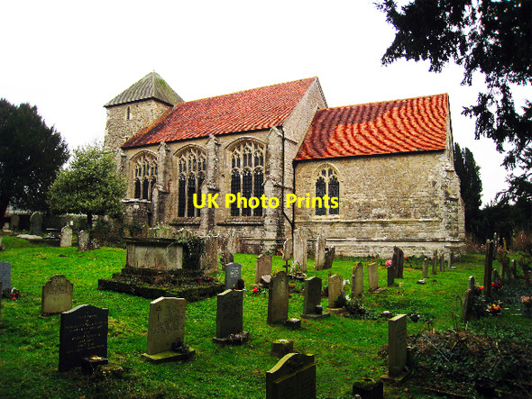 Photo 6"x4" Church of St Mary, Maidstone Road, Nettlestead, Kent Nettlestead\/TQ6852 c2009 P1