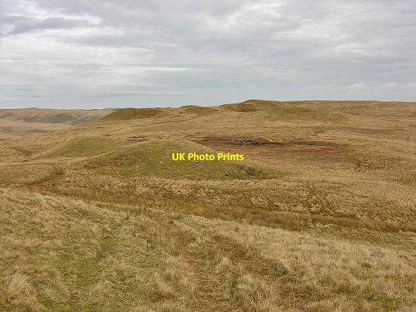 Photo 6"x4" Bryniau Pica Bryn Llyn Egnant c2009