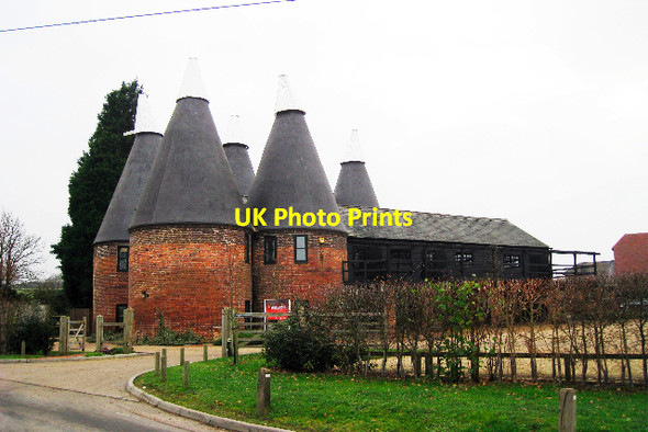 Photo 6"x4" Tatlingbury Oast, Five Oak Green Road, Five Oak Green, Kent Capel\/TQ6344 c2009