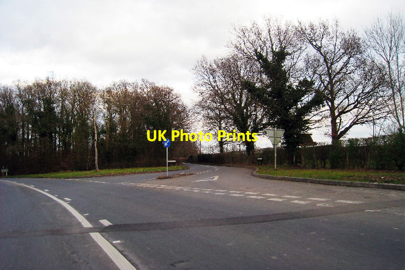 Photo 6"x4" Junction of Merriments Lane Hurst Green\/TQ7327 c2009