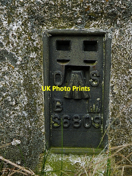 Photo 6"x4" Bench Mark Denhead\/NJ9930 c2009