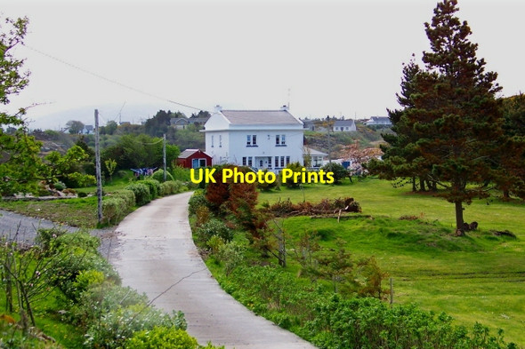 Photo 6"x4" Bunbeg Harbour Road - House Bunbeg c2008