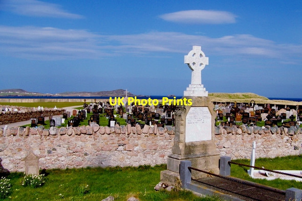 Photo 6"x4" Bunbeg - Magheragallon Cemetery Derrybeg\/B8125 c2008