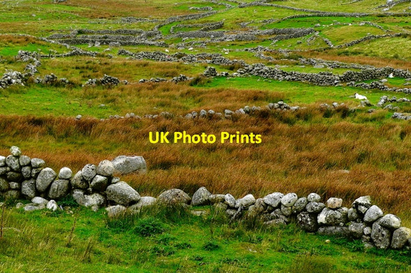 Photo 6"x4" Brinlack - Stone walls Brinlack c2005