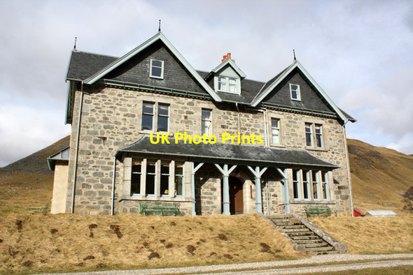 Photo 6"x4" Front of Coignafearn Lodge Coignafearn Lodge c2009