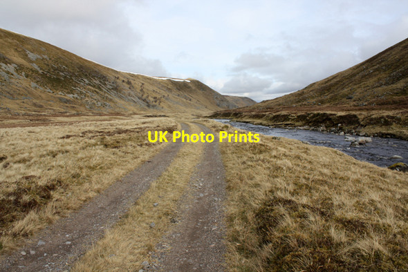 Photo 6"x4" Track alongside River Findhorn Dalbeg c2009
