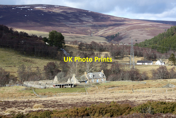 Photo 6"x4" Mains of Glenbrown Bridge of Brown c2009