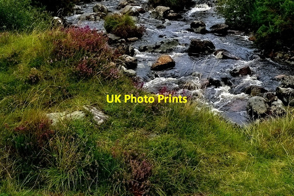 Photo 6"x4" Poison Glen - Downstream view from footbridge Money Beg c2005 P1