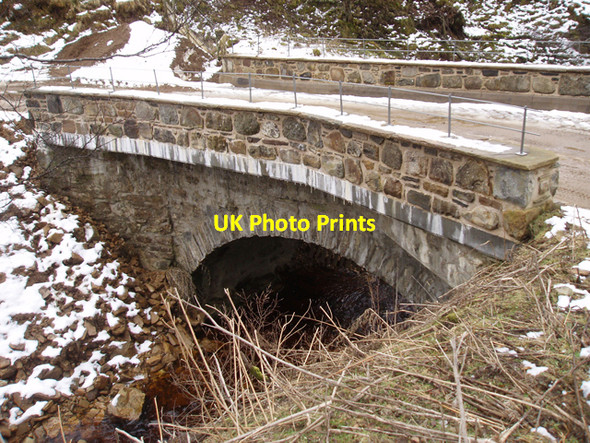 Photo 6"x4" Bridge over Allt an Doruis Bridge of Brown c2009