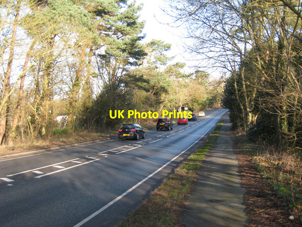 Photo 6"x4" A21 towards Flimwell Berner's Hill c2009