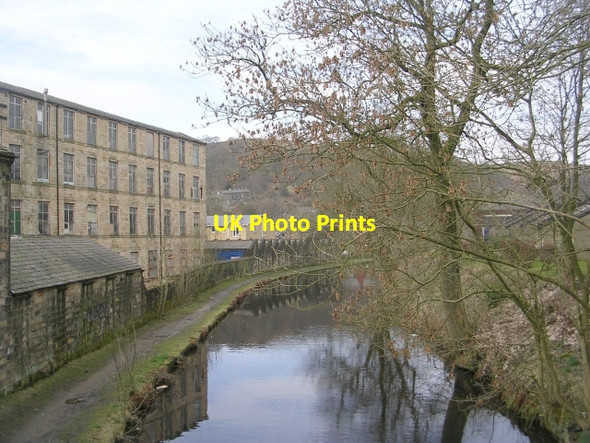Photo 6"x4" Rochdale Canal - Hollins Road Todmorden c2009