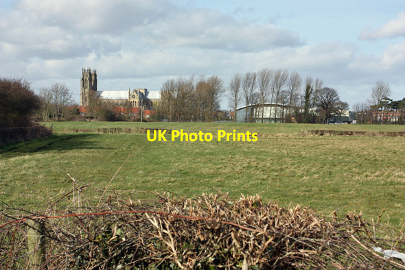 Photo 6"x4" Pasture land south of Beverley Beverley c2009