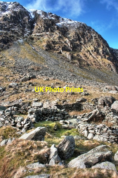 Photo 6"x4" Sheepfolds Below Harter Fell Gully Harter Fell\/NY4609 c2009