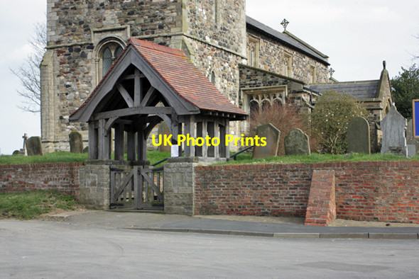 Photo 6"x4" The Lychgate, St Bartholomew's Church, Aldbrough Aldbrough c2009