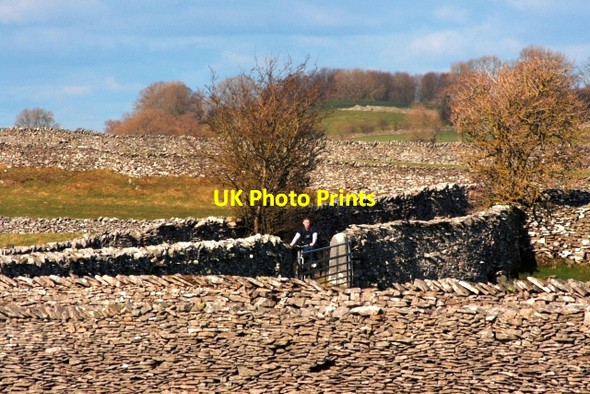 Photo 6"x4" Limestone Walls, Keld Lane Keld\/NY5514 c2009