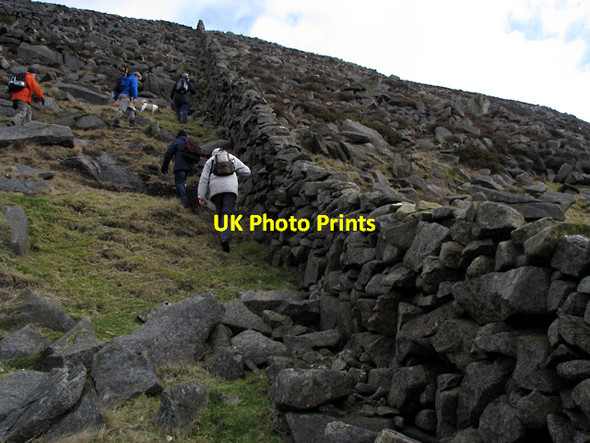Photo 6"x4" Ascending Slievenaglogh Attical c2009
