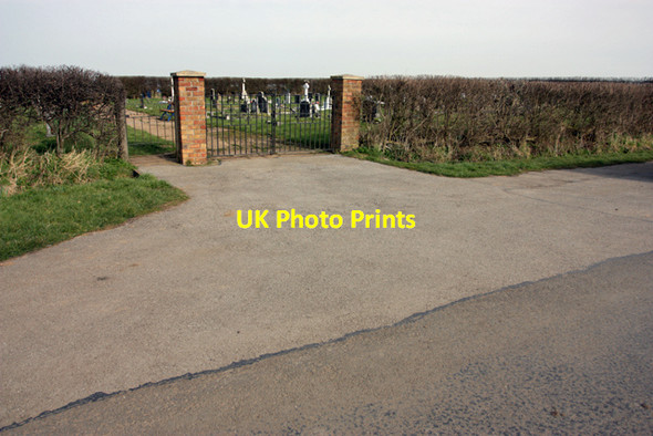 Photo 6"x4" The cemetery gate, Aldbrough Aldbrough c2009