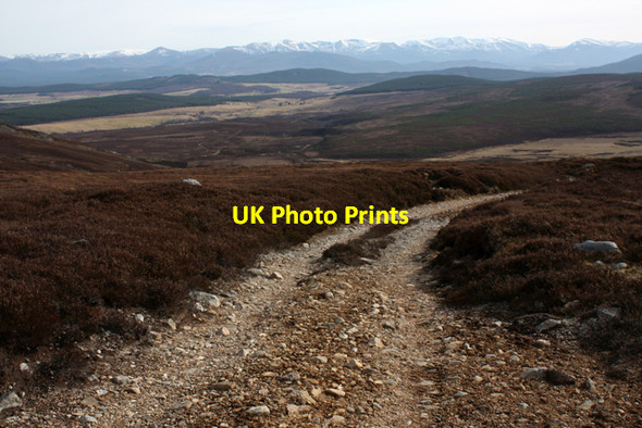 Photo 6"x4" Track on Creag na h-Iolaire Creag na h-lolaire\/NH9129 c2009