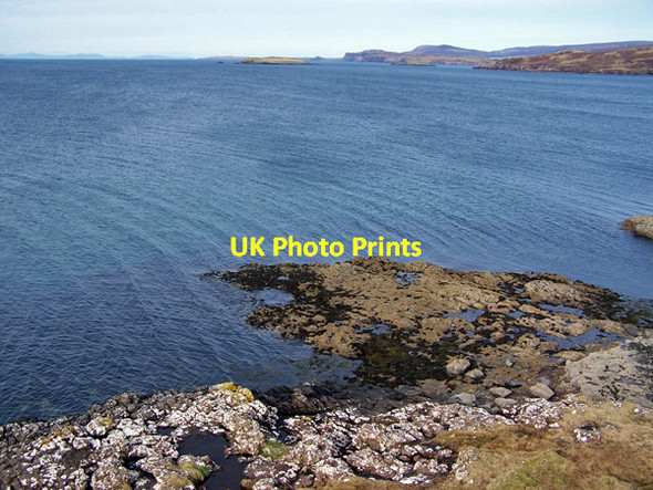 Photo 6"x4" North facing shore of Loch Greshornish Kildonan\/NG3554 c2009