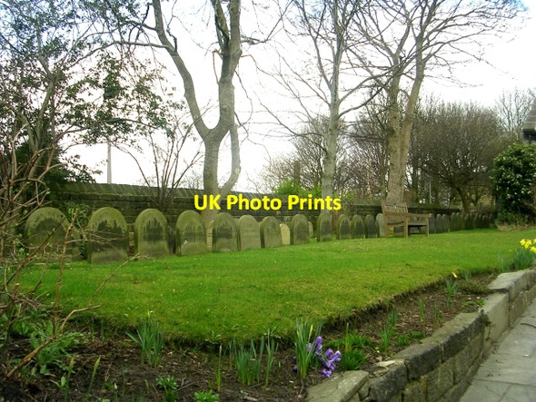 Photo 6"x4" Quaker Burial Ground - Quakers Lane Yeadon c2009