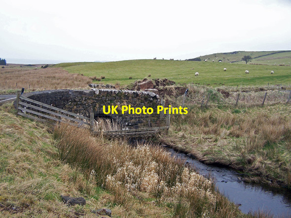 Photo 6"x4" Bridge over unnamed burn Suledale c2009