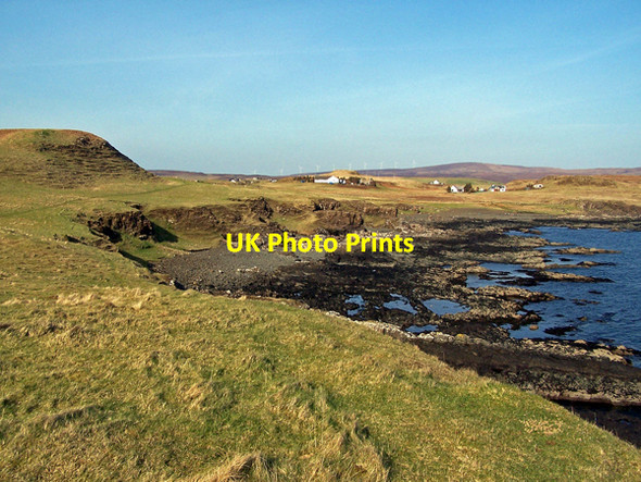 Photo 6"x4" Shoreline north of Harlosh Point Ardmore\/NG2841 c2009