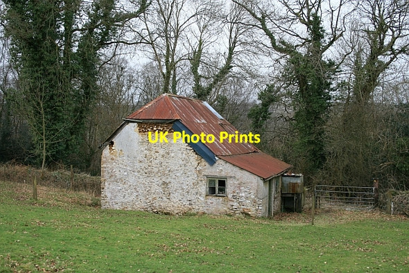 Photo 6"x4" Barn on edge of Clayhidon Turbary Brownheath\/ST1415 c2009