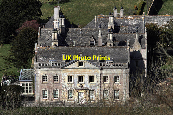Photo 6"x4" Creech Grange from Grange Arch Creech c2009