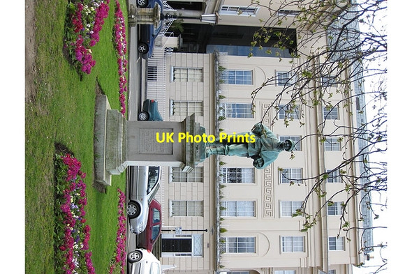 Photo 6"x4" Memorial to Edward Adrian Wilson Cheltenham c2009