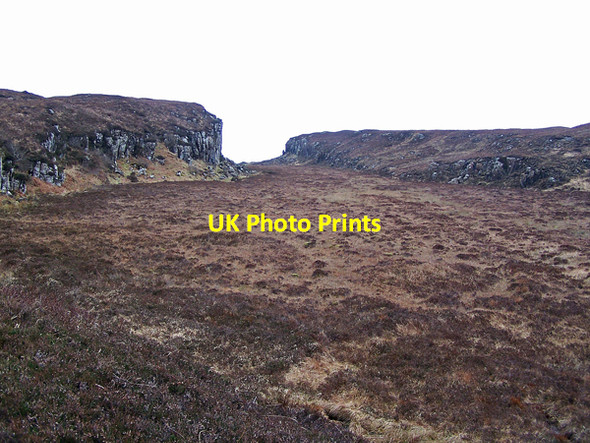 Photo 6"x4" Inland cliffs Colbost c2009