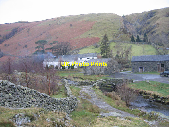 Photo 6"x4" Approaching  Watendlath Watendlath c2006