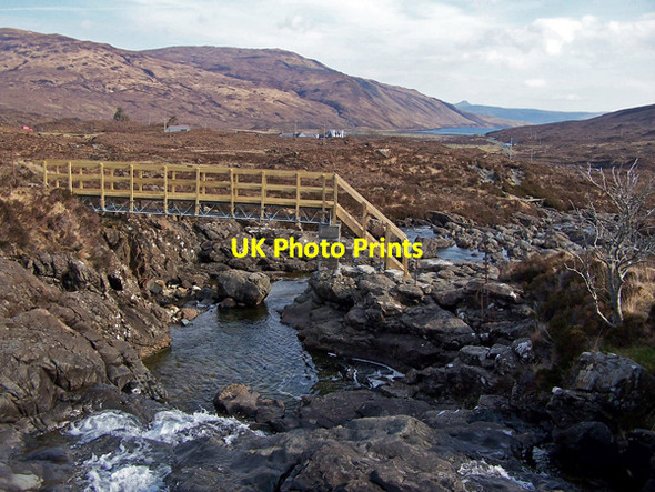 Photo 6"x4" New bridge over Allt Dearg Mor Sconser c2009