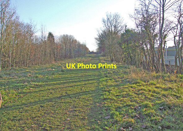 Photo 6"x4" Re-used railway West Bridgford c2008