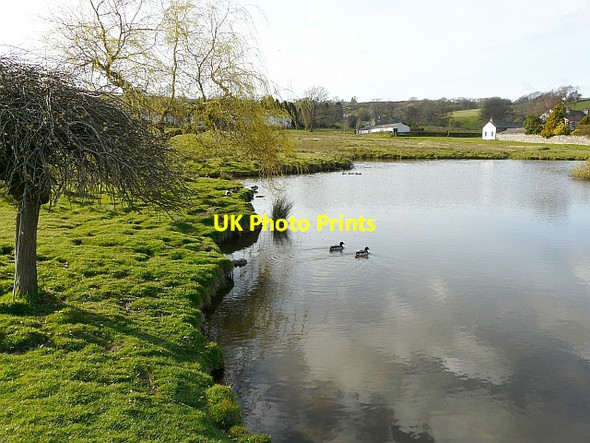 Photo 6"x4" Caldbeck duck pond Caldbeck c2009