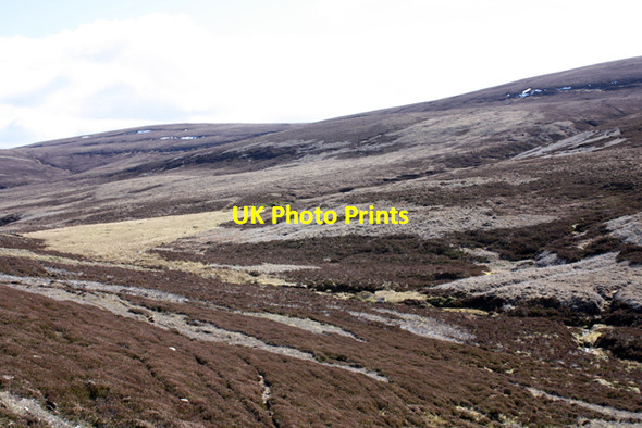 Photo 6"x4" Moorland, Bac na Craoibhe, Geal Charn Coire an Uillt Mh\u00f2ir c2009