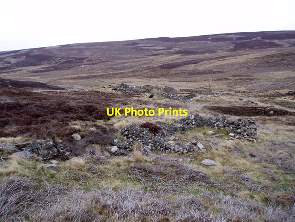 Photo 6"x4" Ruins of Cairnloch Achnahannet\/NH9727 c2009