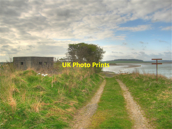 Photo 6"x4" Newburgh: Pillbox on the banks of the Ythan Newburgh\/NJ9925 c2009