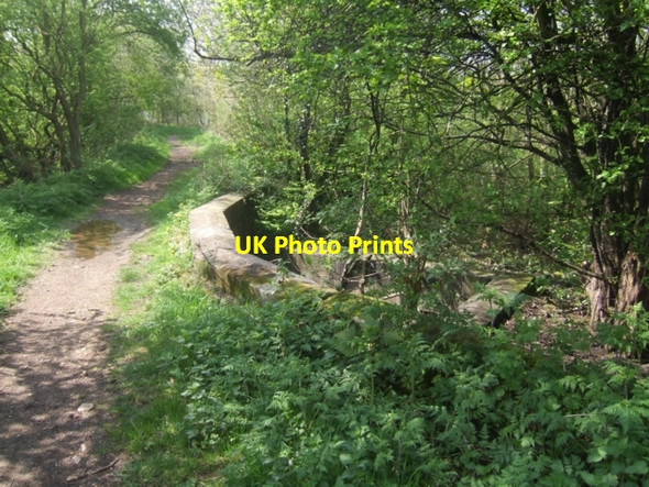 Photo 6"x4" Overflow structure at Sneyd Reservoir Bloxwich c2009