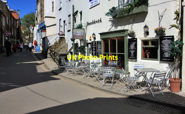 Photo 6"x4" The Bramblewick Cafe, Robin Hood's Bay Fylingthorpe c2009