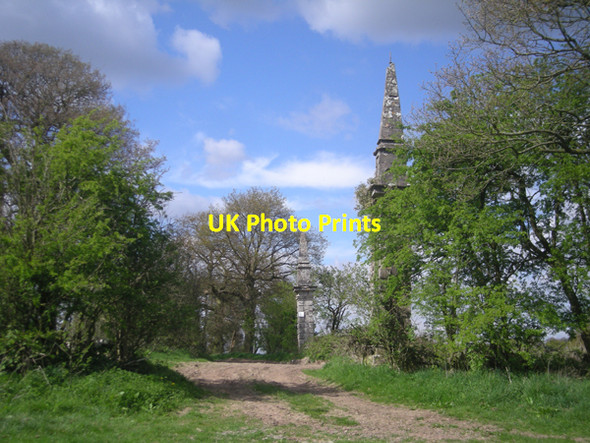 Photo 6"x4" Old boundary posts Umberslade Park Tanworth-in-Arden c2009