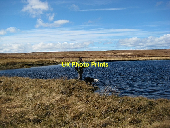 Photo 6"x4" Loch nan Gall Upper Bighouse c2009