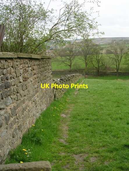 Photo 6"x4" Footpath - Hebden Bridge Road Lower Town\/SE0334 c2009