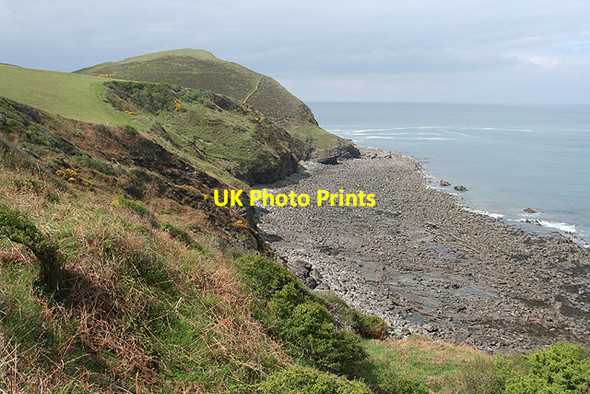 Photo 6"x4" St Gennys: above Tremoutha Haven Crackington Haven c2009